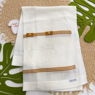 Saída de maternidade Gabriela - mostarda